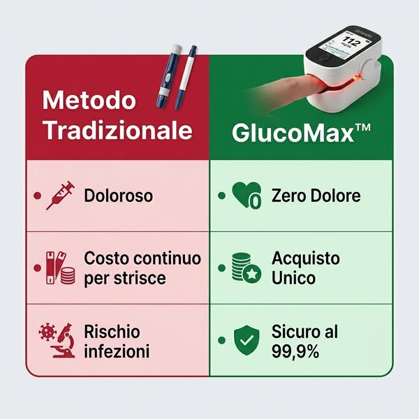 GlucoMax – Dispositivo intelligente per il monitoraggio della glicemia