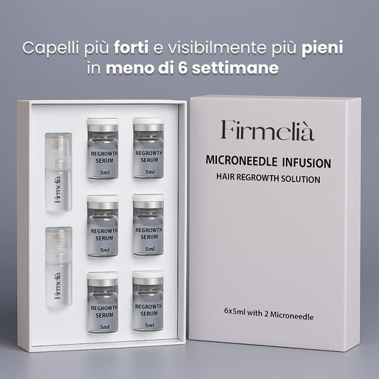 Firmelia – Sistema di microinfusione Firmelià® per la ricrescita dei capelli