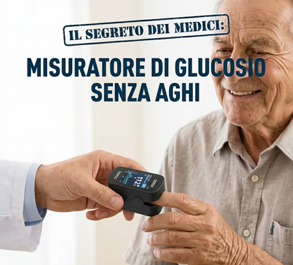 GlucoMax Pro – Monitoraggio intelligente della glicemia non invasivo