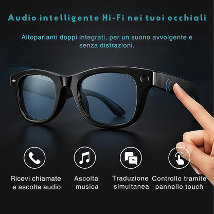 Occhiali Intelligenti IA – SmartView Pro